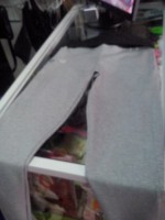 Pants gris con negro